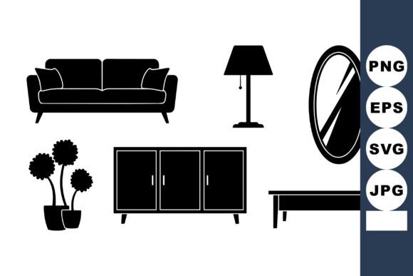 Download Minimalist Home Decor Icons Set - Decor Collection