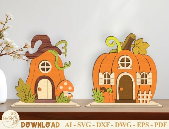Download Layered Pumpkin Home Decor Svg - Premium Resources