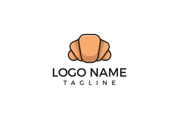 Download Croissant Bread Logo Illustration - Bread logo Collection