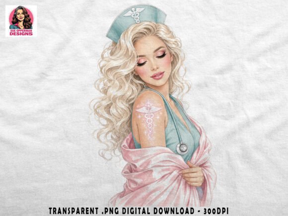 Download Nurse Beauty PNG Medical Glam Art - Premium Resources