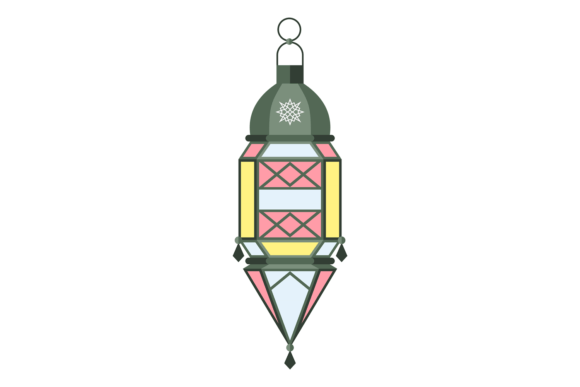 Download Decorative Lantern with Arabesque Ornament - Decor Collection